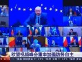 欧盟峰会爆料最新消息视频,揭秘峰会背后关键议题与决策动向